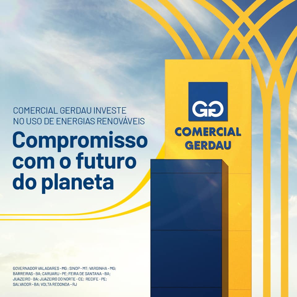 Unidades da Comercial Gerdau começam a operar com energia renovável